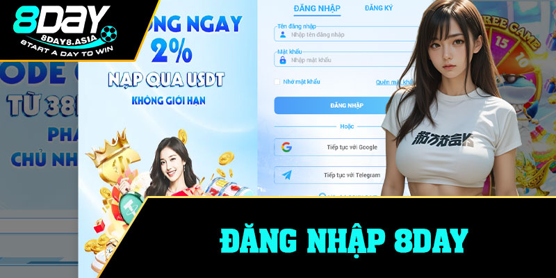 Đăng Nhập 8Day