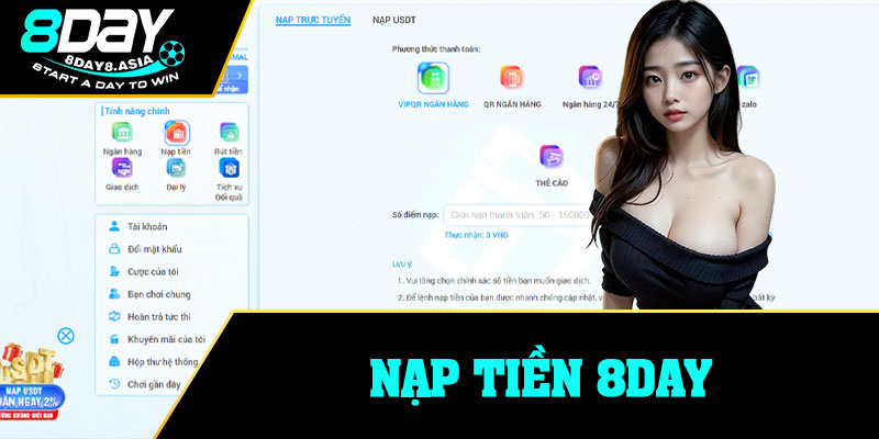 Nạp Tiền 8Day