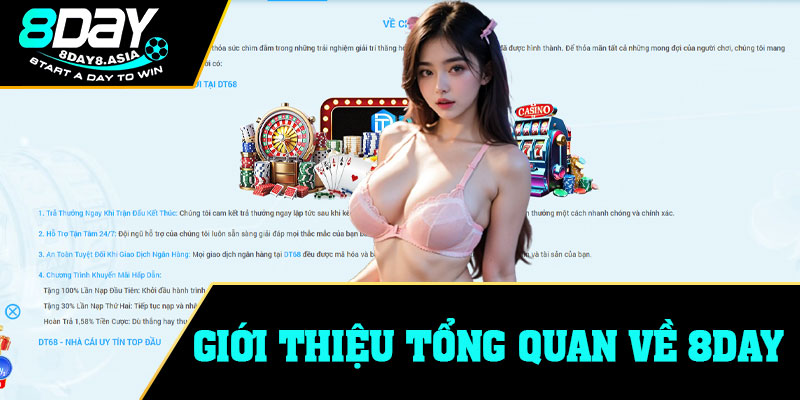 Giới thiệu tổng quan về 8Day