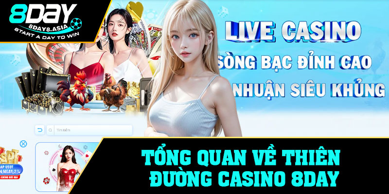 Tổng quan về thiên đường Casino 8Day