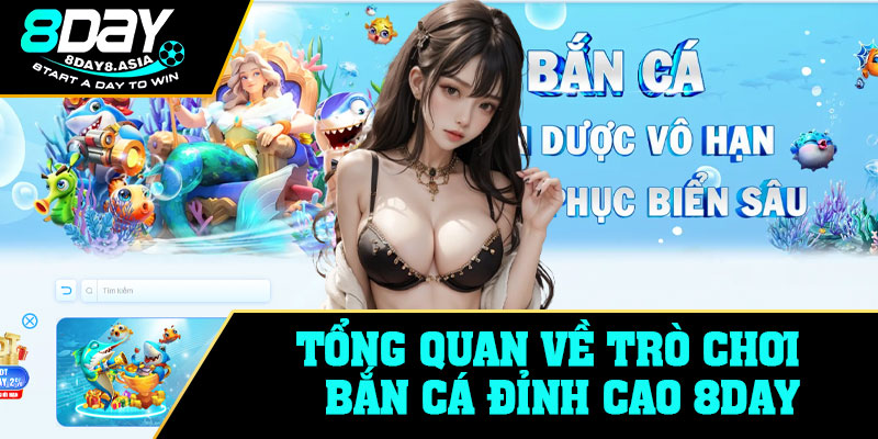 Tổng quan về trò chơi bắn cá đỉnh cao 8Day